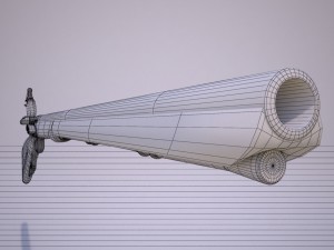 flintlock musket 3D Model