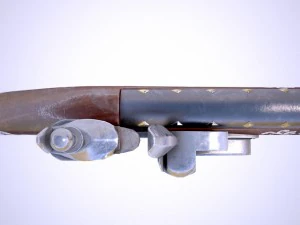 flintlock musket 3D Model