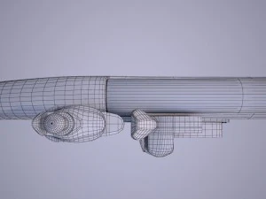 flintlock musket 3D Model