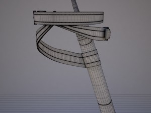 sword with scabbard 3D 模型