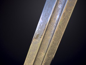 sword with scabbard 3D 模型