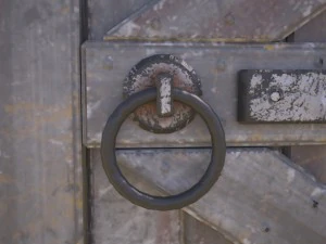 wooden door model 3D Model
