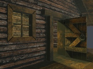 wooden house model 3D Модель