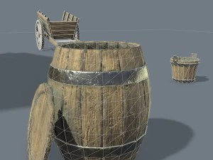 中世纪铁匠 3D 模型