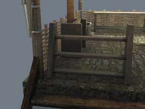 中世纪铁匠 3D 模型