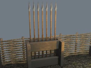 中世纪铁匠 3D 模型