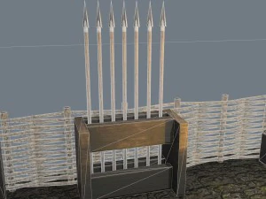 中世纪铁匠 3D 模型