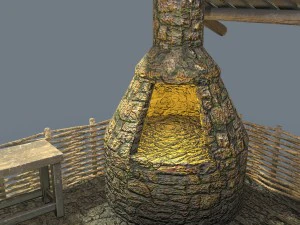 中世纪铁匠 3D 模型