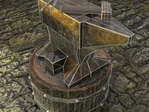 medieval blacksmith Model 3D
