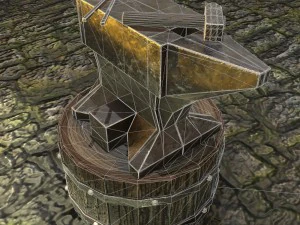 中世纪铁匠 3D 模型