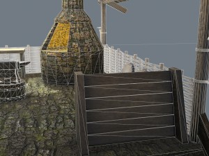 medieval blacksmith Model 3D
