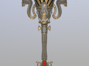 fantasy torch 3D-Modell
