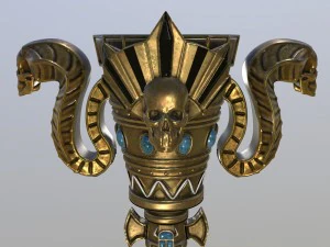 fantasy torch 3D Model