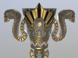 fantasy torch 3D Model