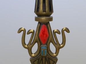fantasy torch 3D-Modell