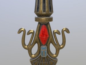 fantasy torch 3D-Modell
