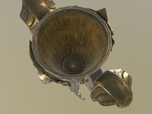 fantasy torch 3D-Modell