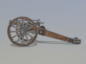 cannon unicorn 3D Модель