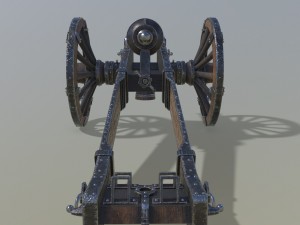 cannon unicorn 3D Модель