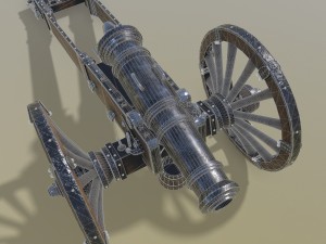 cannon unicorn 3D Модель
