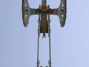 unicorno di cannone Modello 3D