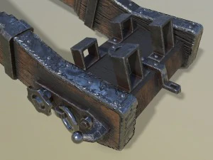 unicorno di cannone Modello 3D