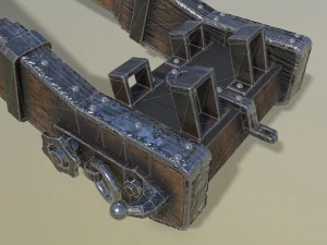 unicorno di cannone Modello 3D