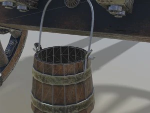 unicorno di cannone Modello 3D