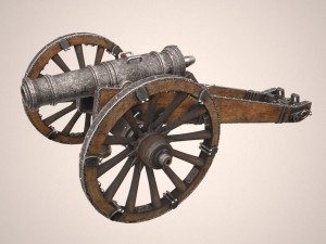 cannon unicorn 3D Модель