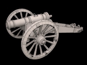 cannon unicorn 3D Модель