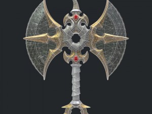 fantasy axe 3D Модель