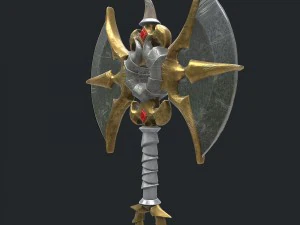 fantasy axe 3D Model