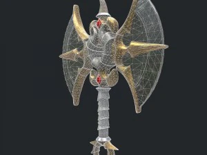 fantasy axe 3D Model