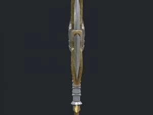 fantasy axe 3D Model