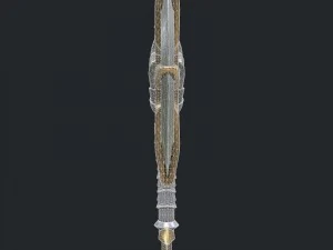 fantasy axe 3D Model