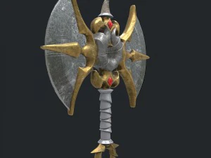 fantasy axe 3D Model