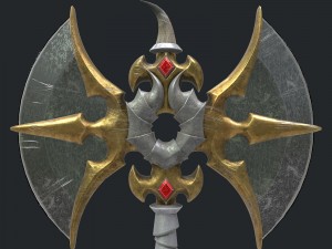 fantasy axe 3D Модель