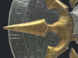 fantasy axe 3D Model