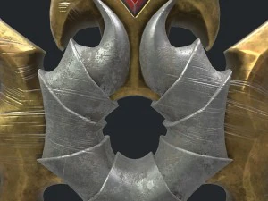 fantasy axe 3D Model