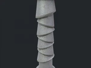 fantasy axe 3D Model