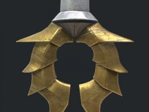 fantasy axe 3D Model