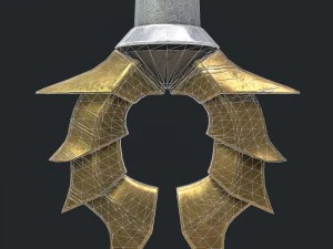 fantasy axe 3D Model