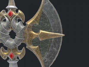 fantasy axe 3D Модель