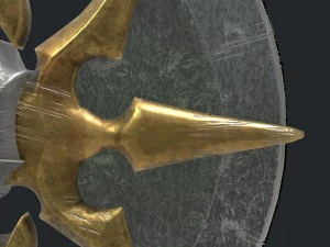 fantasy axe 3D Model