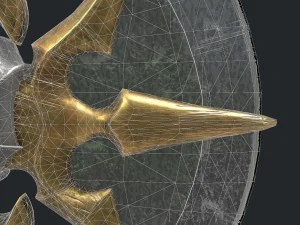 fantasy axe 3D Model