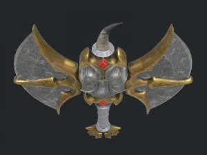 fantasy axe 3D Model