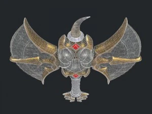fantasy axe 3D Model