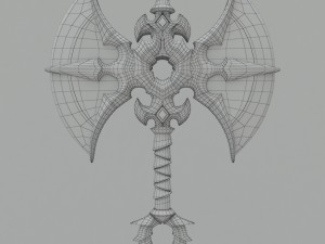 fantasy axe 3D Модель
