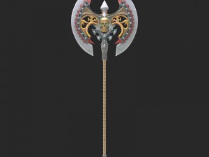 fantasy axe1 3D Модель