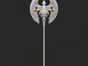 fantasy axe1 3D Модель